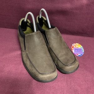 Rockport Size 9M Brown Loafer Shoes Leather Women 23236